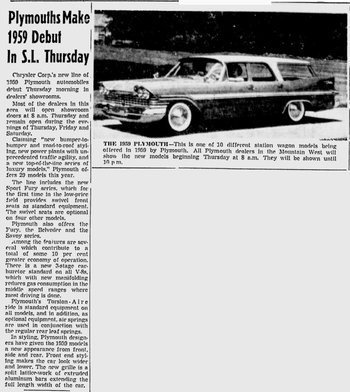 Debut in S.L - Deseret news - Oct 15, 1958.jpg