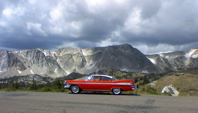 Medicine bow 2009
I can't drive the car anywhere without an audience and it's never a dull moment with friends and family.  When weather permits, I drive it to work and short trips to Ft. Collins, CO.  It has won 1st prize in it's category two years consecutively.  This car was meant to be on the road, not sitting in a covered trailer!
