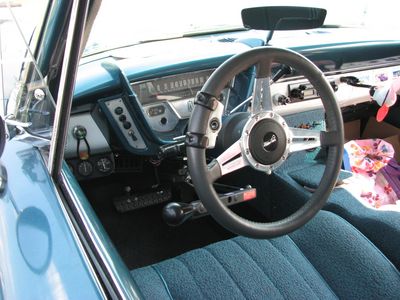 Handicap controls in Curt's car
Curt wishes he knew more people with a disability driving a custom car.  But then, it seems that Curt is as unique as his car is. His car is equipped with handicap controls that make it possible for him to drive it himself.
