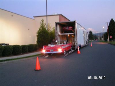 Entering the truck
Must have been a sad sight for Roger :(
